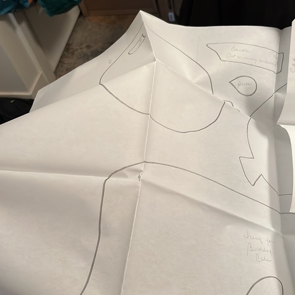 Birthday Cake Flag Sewing Pattern - Picture 3 of 3